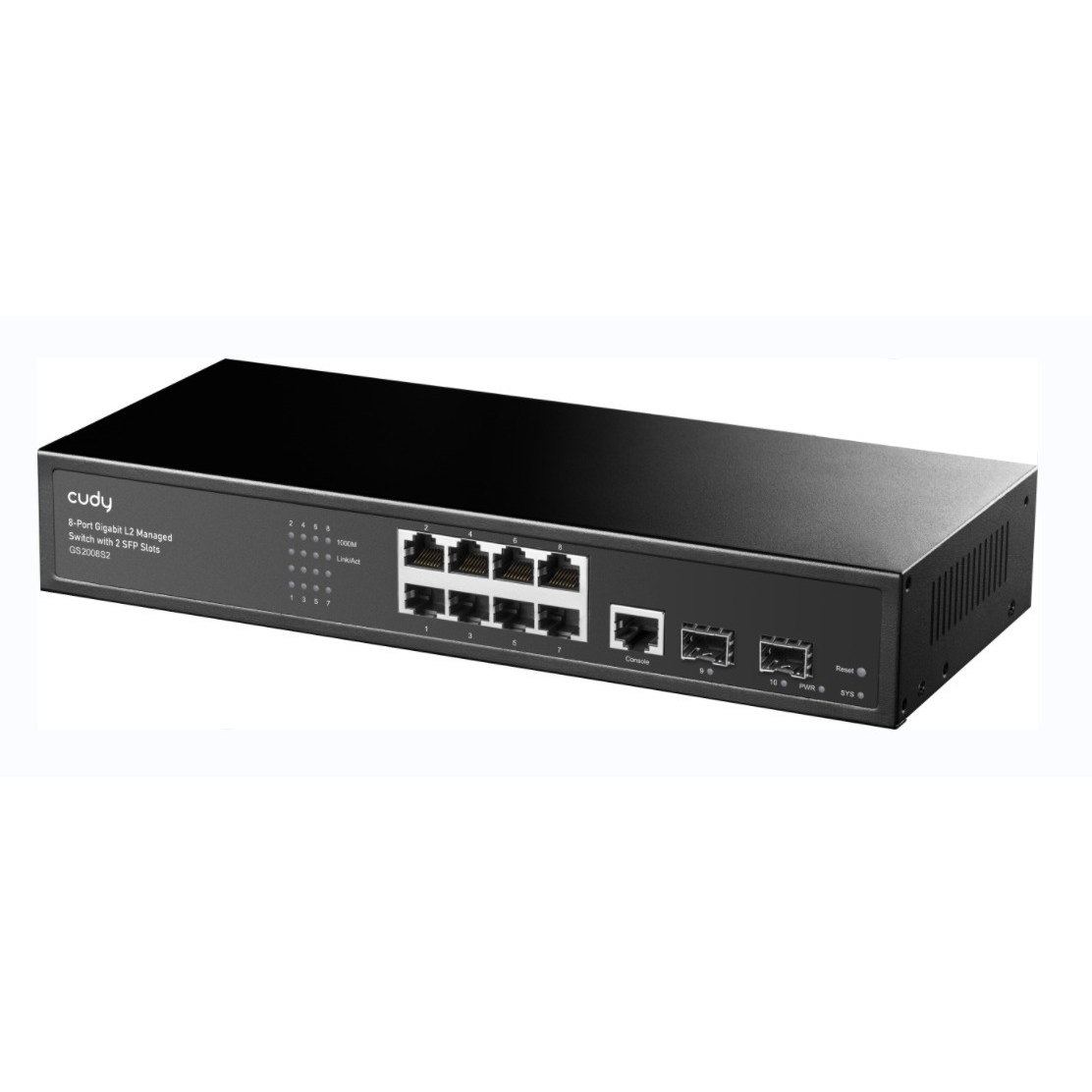CUDY 8port Gigabit Yönetilebilir Switch GS2008S2