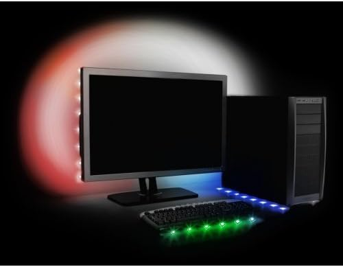 ANTEC Accent Lighting Kırmızı LED Şerit (Monitör, TV ve Kasa Arkası USB Güçlü Ambient Aydınlatma Şeridi) ikinci görünüm