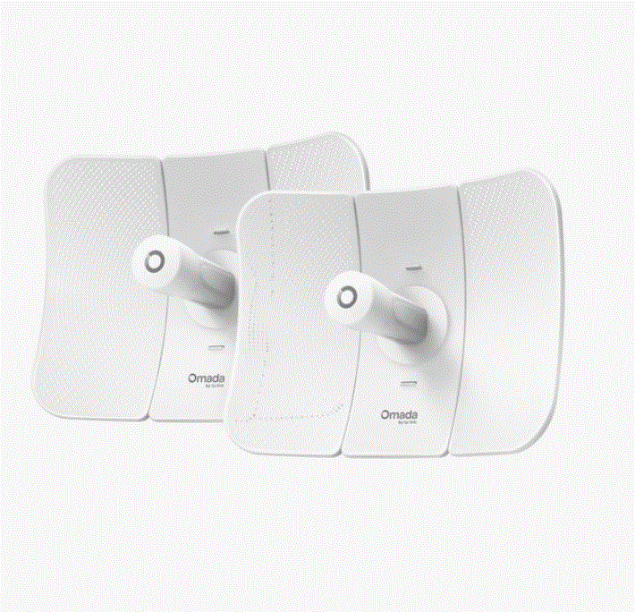 TP-LINK OMADA Beam Bridge 5 UR KIT Gigabit 5Ghz AC867 2 Anten Bridge Access Point 2'li set