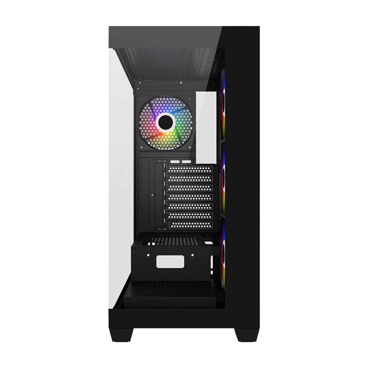FSP 850W Gen5 M340 GAMING Siyah ATX Pc Kasası