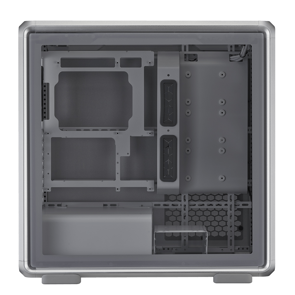 COOLERMASTER MasterFrame 600 MF600-SGNN-S00 Gaming EATX PC Kasası Gümüş ikinci görünüm