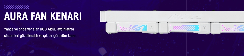 ASUS 360MM ROG RYUO IV SLC 360 ARGB WHITE AM5-1851p Sıvı Soğutmalı İşlemci Fanı /  90RC0152-B0EAY0
