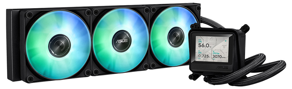 ASUS 360MM MAX GAMING LC 360 ARGB LCD ARGB AM5-1851p Sıvı Soğutmalı İşlemci Fanı / 90RC01G1-B0EAY0
