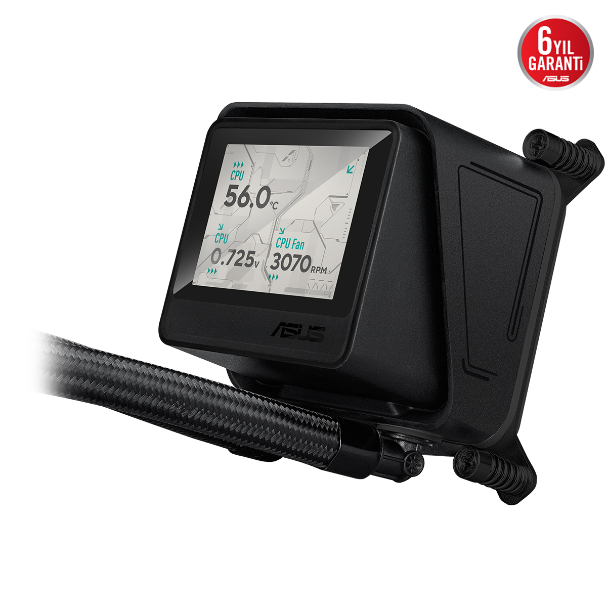 ASUS 360MM MAX GAMING LC 360 ARGB LCD ARGB AM5-1851p Sıvı Soğutmalı İşlemci Fanı / 90RC01G1-B0EAY0