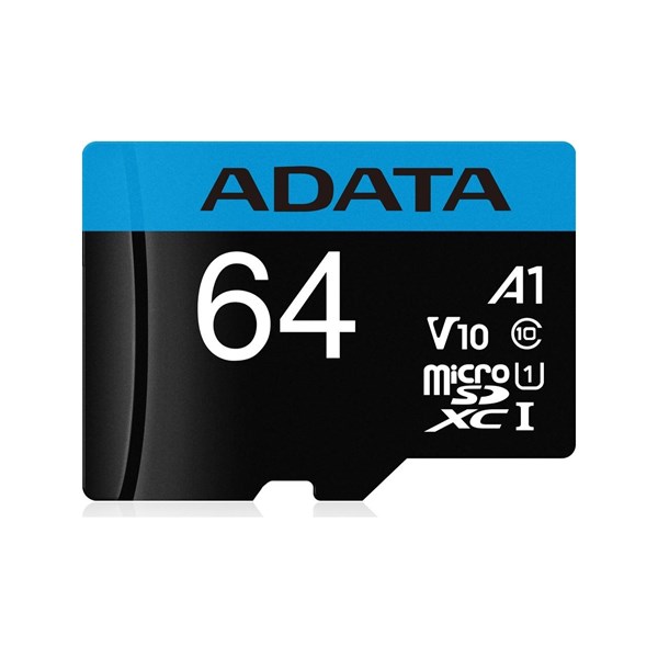 ADATA 64GB Micro SD Kart PREMIER AUSDX64GUICL10A1-RA1 ikinci görünüm