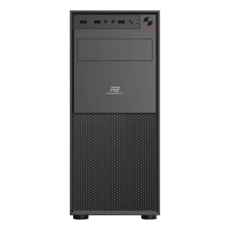 POWERBOOST 400W PB-A400B Standart Mid-Tower PC Kasası ikinci görünüm