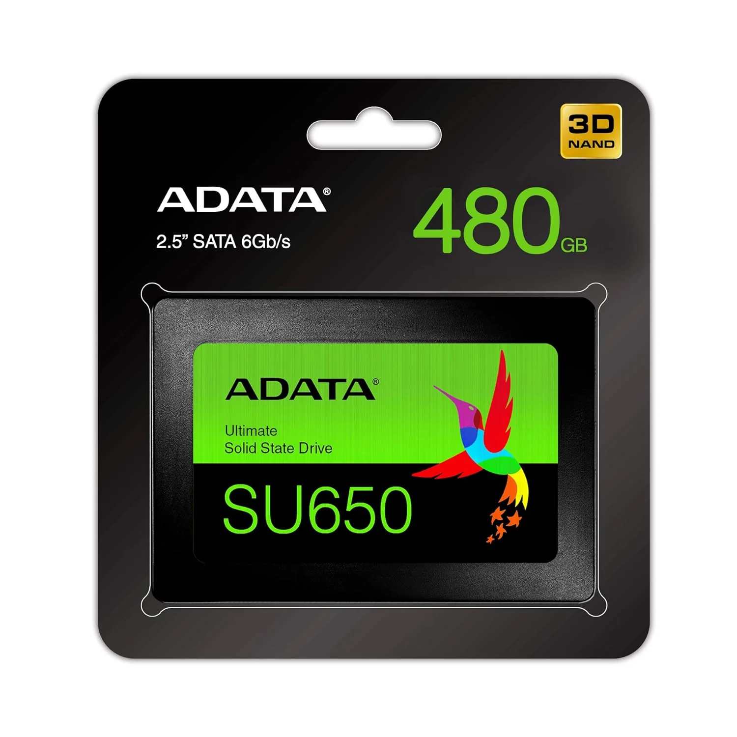 ADATA 480GB SU650 ASU650SS-480GT-R 520-450MB/s SATA-3 SSD Disk ikinci görünüm