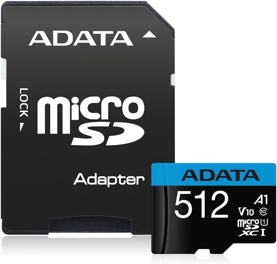 Adata 512GB AUSDX512GUICL10A1-RA1 Premier Class10 Adaptörlü MicroSDXC Hafıza Kartı ikinci görünüm