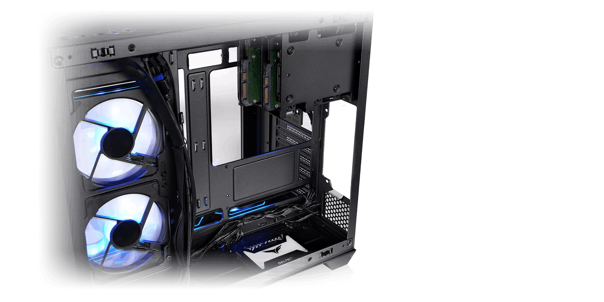 THERMALTAKE VISION 330 CA-11V-00M1WN-00 6-ARGB FANLI Gaming Mid-Tower PC Kasası