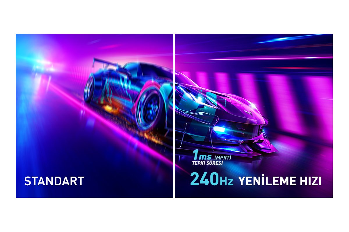 GAMEBOOSTER 27" SS IPS GB-2727FF 1MS 240HZ HDMI-DP Gaming Monitör 1920x1080