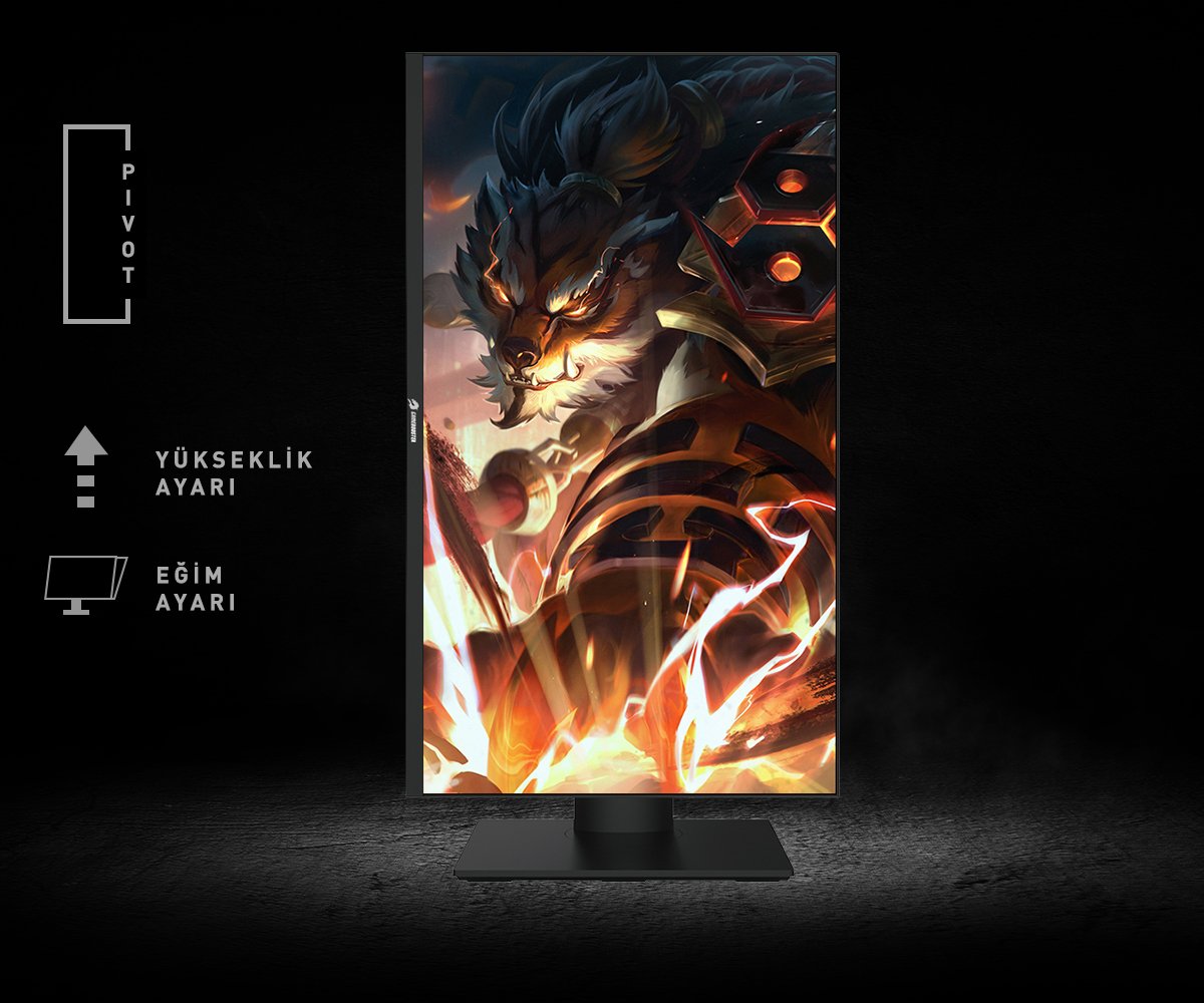 GAMEBOOSTER 27" SS IPS GB-2727FF 1MS 240HZ HDMI-DP Gaming Monitör 1920x1080
