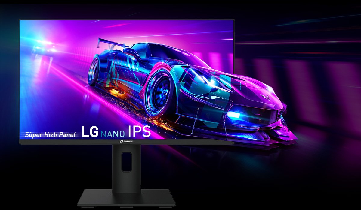 GAMEBOOSTER 27" SS IPS GB-2727FF 1MS 240HZ HDMI-DP Gaming Monitör 1920x1080