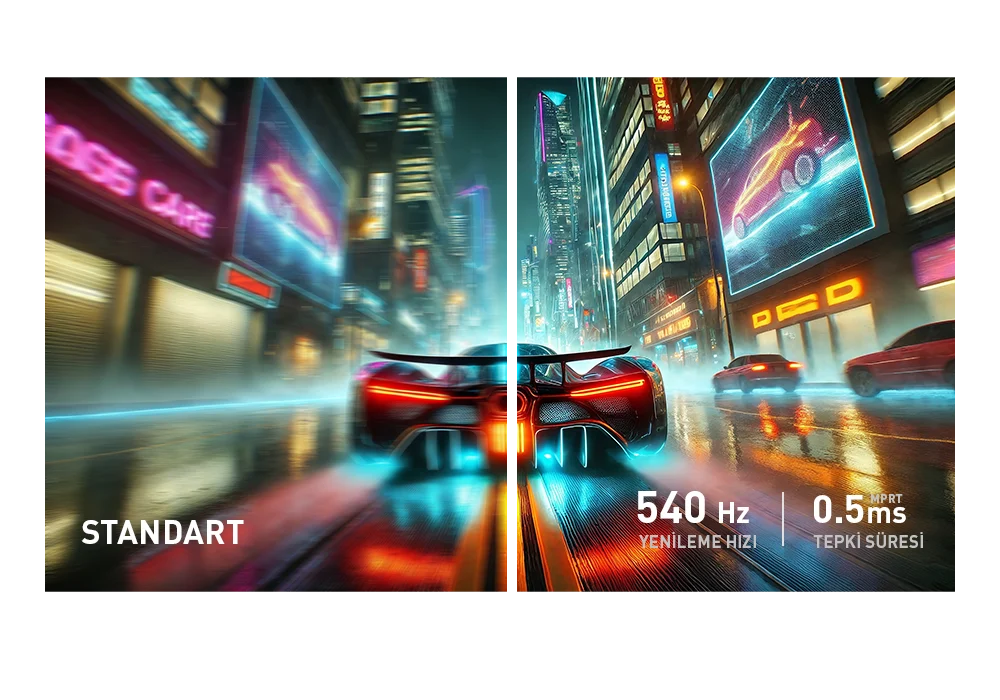 GAMEBOOSTER 27" FAST IPS GB-27F540FP 0.5MS 540Hz HDMI-DP Pivot Gaming Monitör 1920x1080