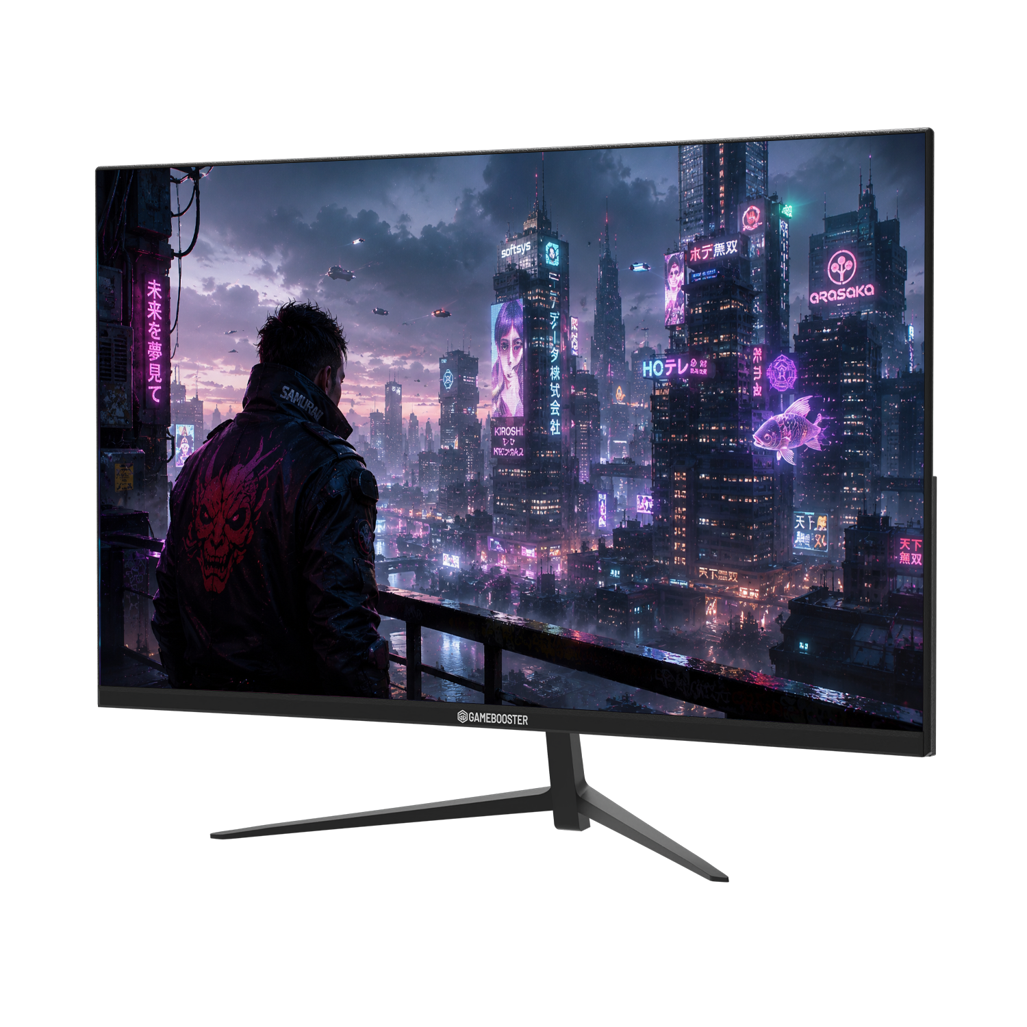 GAMEBOOSTER 27" VA LYRIS FF30 GB-27M1F300CFMR 0.5MS 300Hz HDMI-DP Kavisli Gaming Monitör 1920x1080