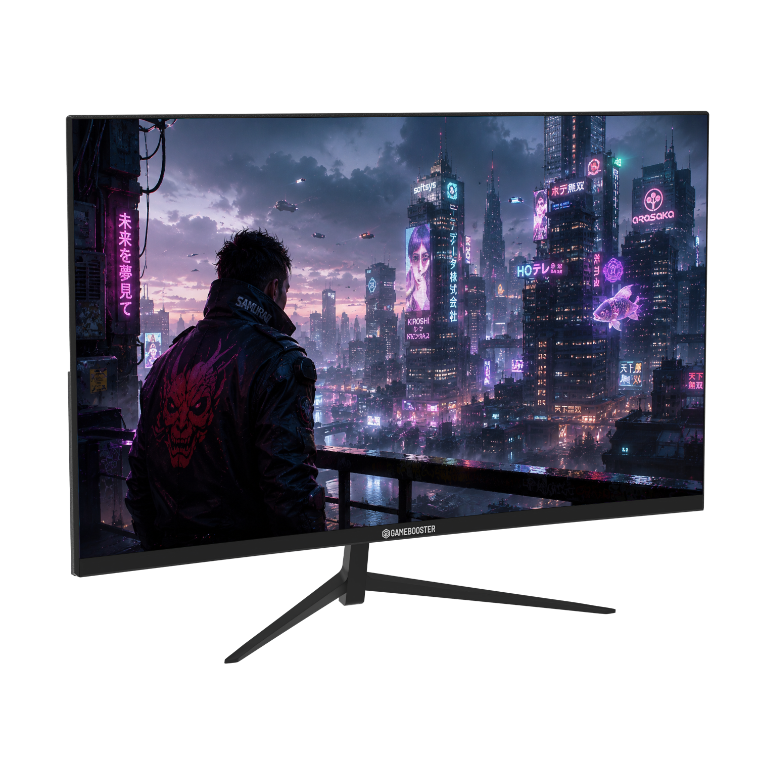GAMEBOOSTER 27" VA LYRIS FF30 GB-27M1F300CFMR 0.5MS 300Hz HDMI-DP Kavisli Gaming Monitör 1920x1080