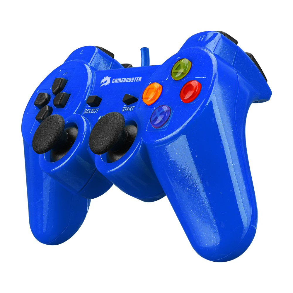 GAMEBOOSTER GB-J101B Mavi Kablolu Gamepad
