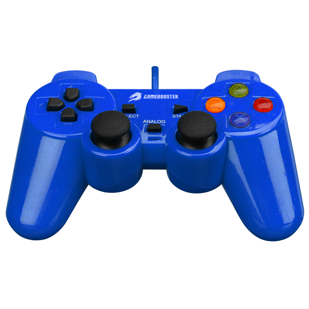 GAMEBOOSTER GB-J101B Mavi Kablolu Gamepad ikinci görünüm
