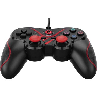 GAMEBOOSTER GB-J38 USB Kablolu Oyun Kolu, Çift Titreşim Motorlu,PC ve PS3 Uyumlu Gamepad ikinci görünüm
