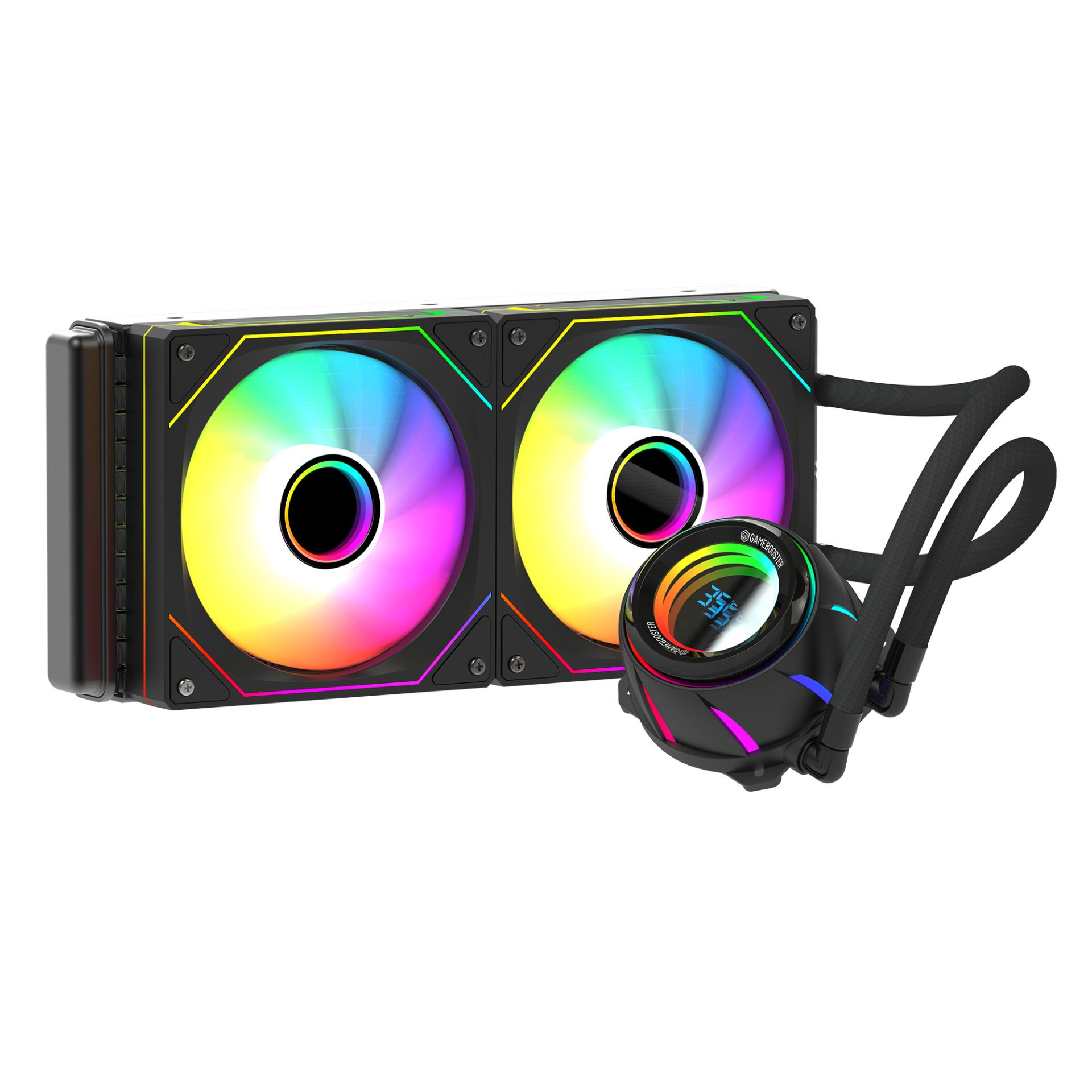 GAMEBOOSTER 240MM BLADE 240B GB-LCS-BL240B ARGB AM5-1851p Sıvı Soğutmalı İşlemci Fanı