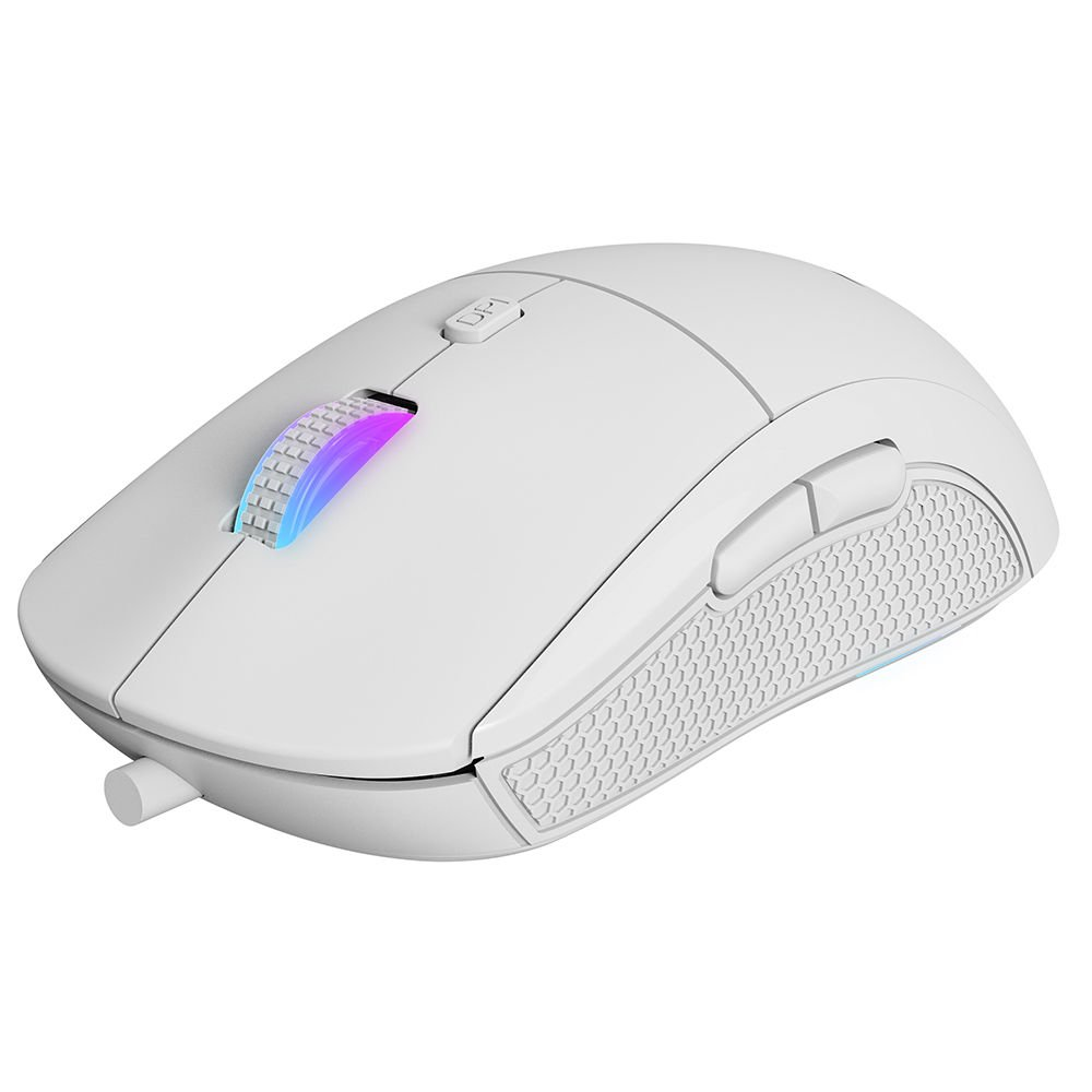 GAMEBOOSTER M11 Dire RGB Aydınlatmalı Beyaz Profesyonel Gaming Mouse ikinci görünüm