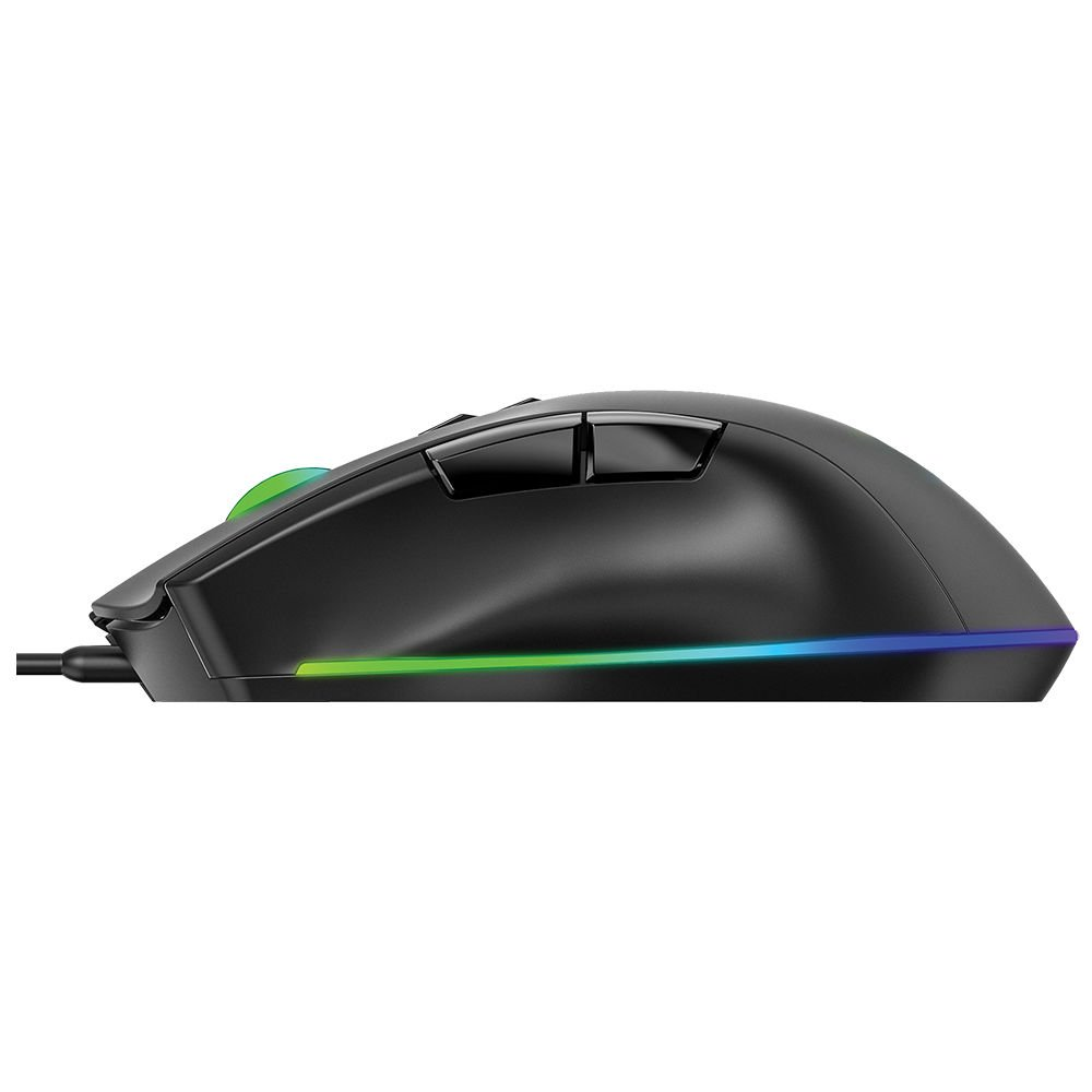 GAMEBOOSTER M16 Myth RGB Aydınlatmalı Siyah Profesyonel Gaming Mouse ikinci görünüm