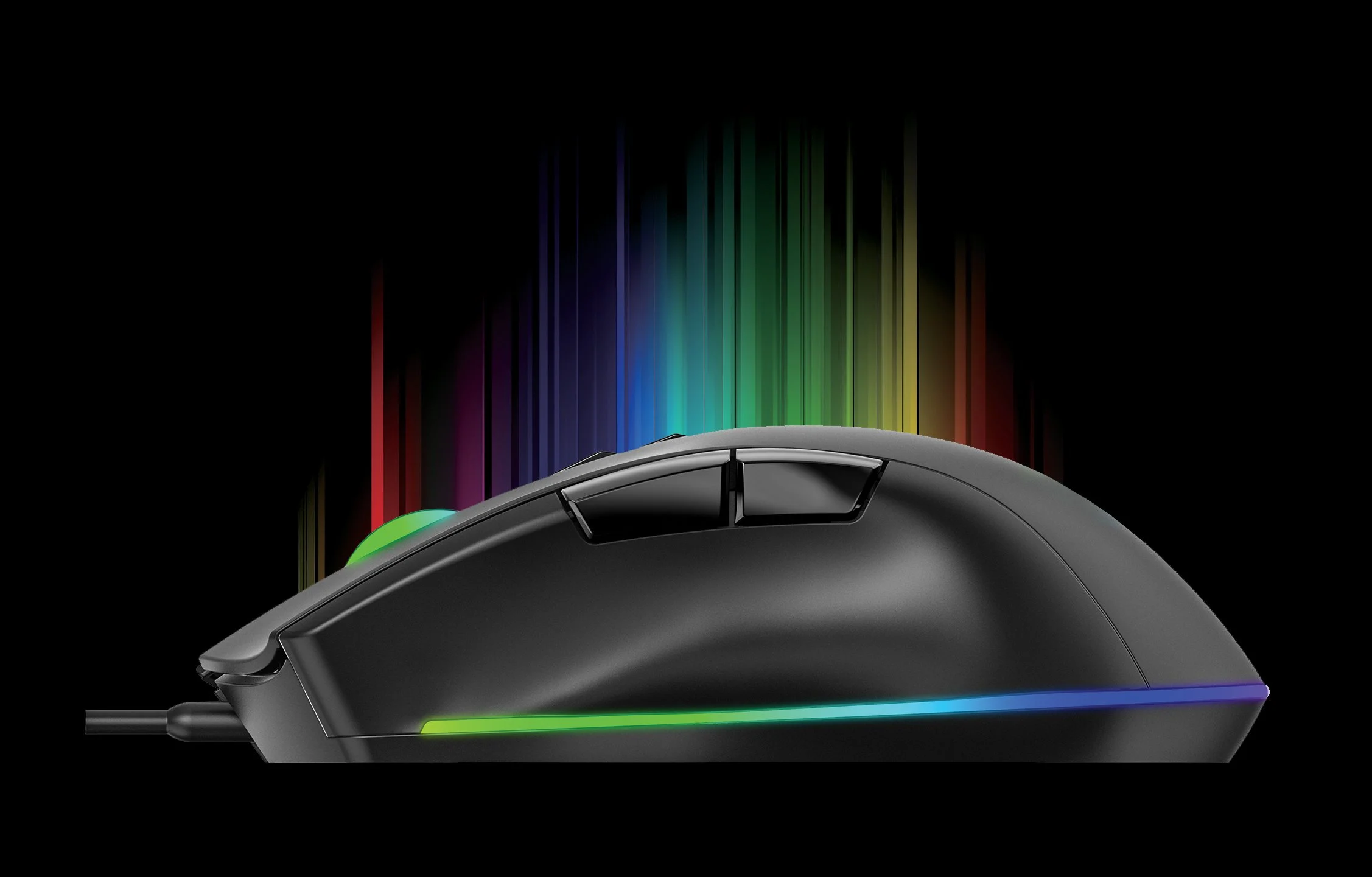 GAMEBOOSTER M16 Myth RGB Aydınlatmalı Siyah Profesyonel Gaming Mouse