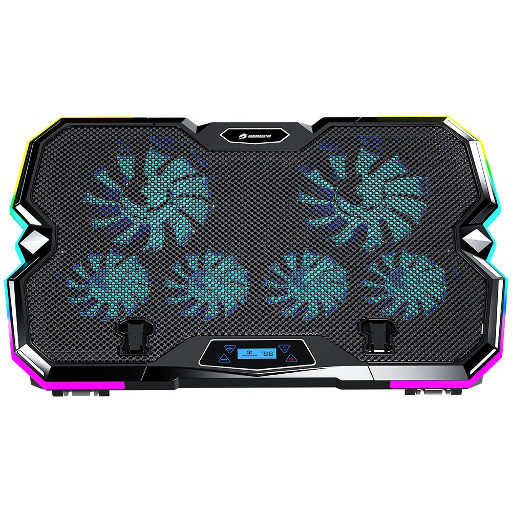 GAMEBOOSTER 17" GB-NS10 Hurricane  Fan/RGB Kontrollü 2x USB Portlu Notebook Soğutucu