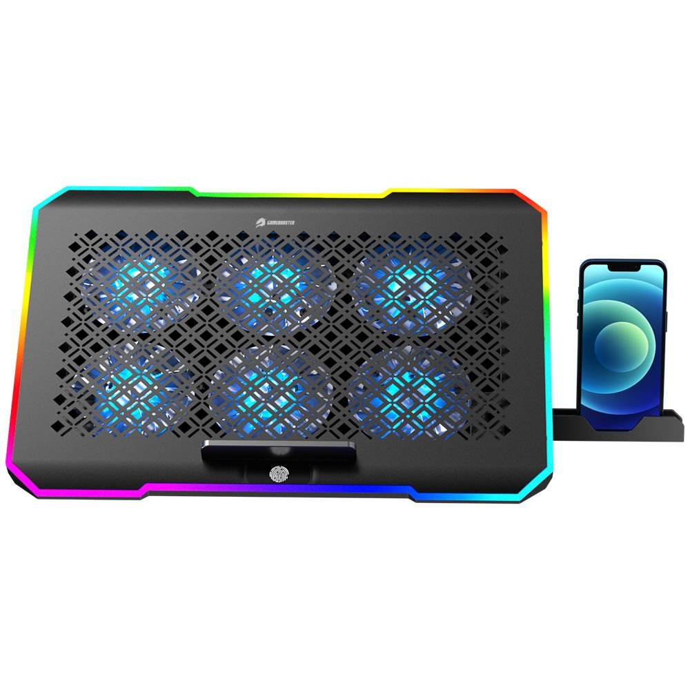 GAMEBOOSTER 17" GB-NS61 Storm Fan/RGB Kontrollü 2xUSB Portlu Notebook Soğutucu