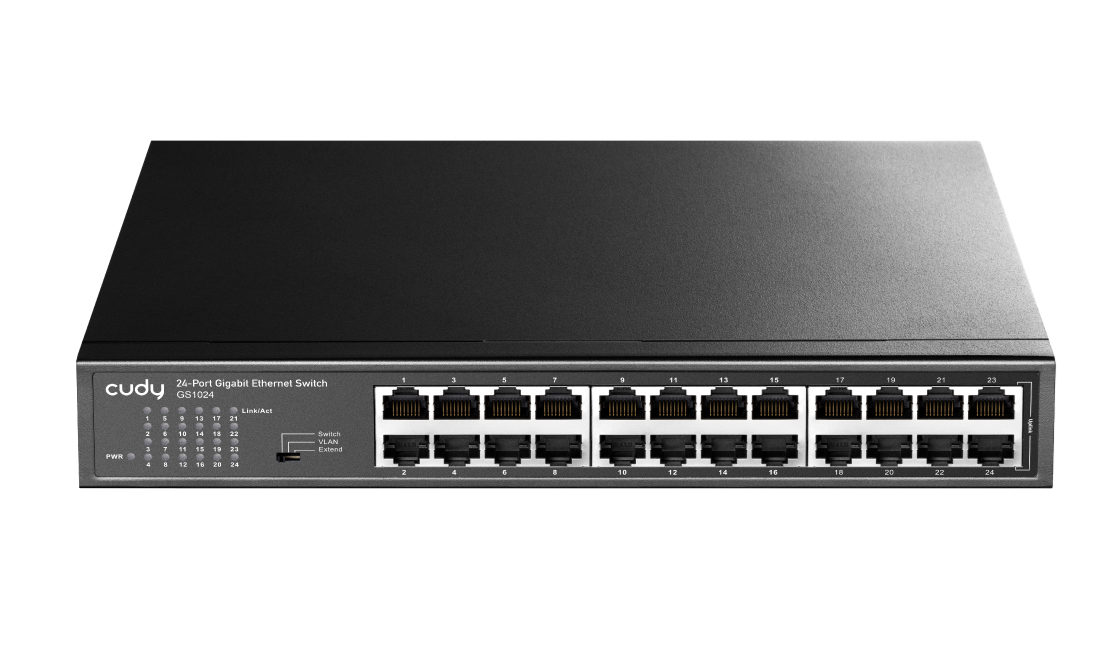 CUDY 24port Gigabit Yönetilemez Metal Switch TGS1024 ikinci görünüm