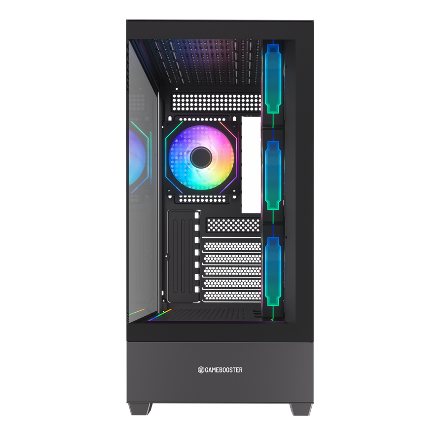 GAMEBOOSTER 750W 80+ BRONZE NYVRA PRIME JBST-GBJML01 4-ARGB Fanlı Gaming EATX PC Kasası