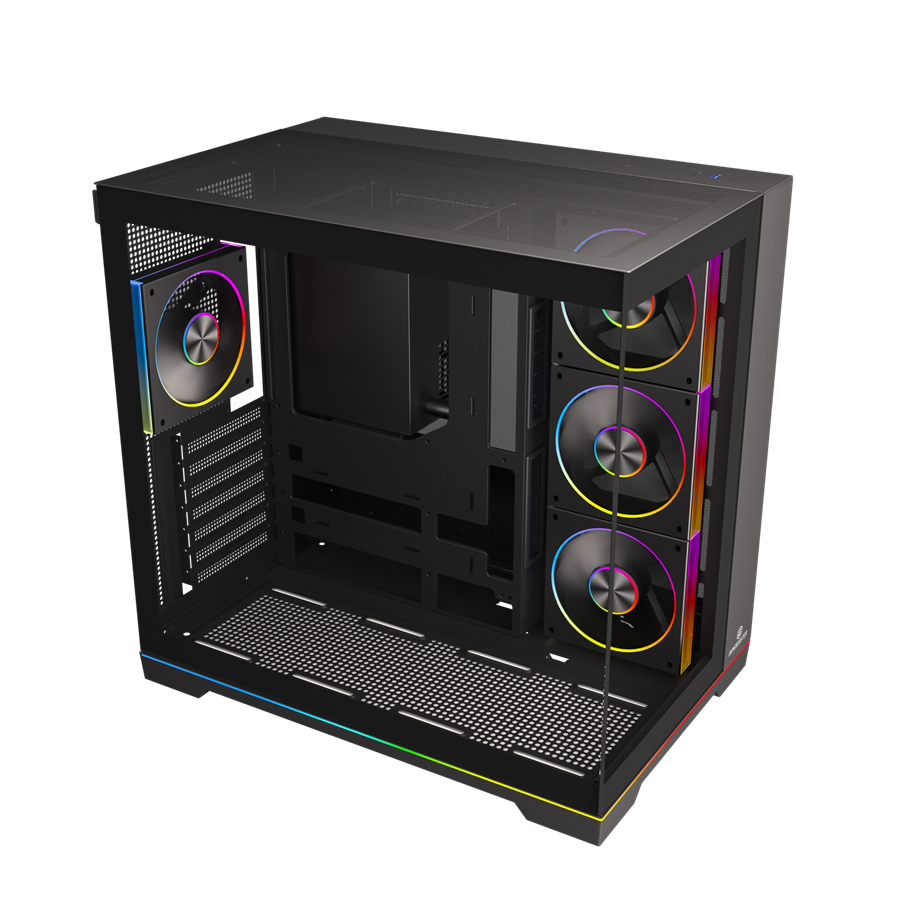 GAMEBOOSTER 850W 80+ BRONZE NYVRA SYNC JBST-GBJML08 4-ARGB Fanlı Gaming Mid-Tower PC Kasası
