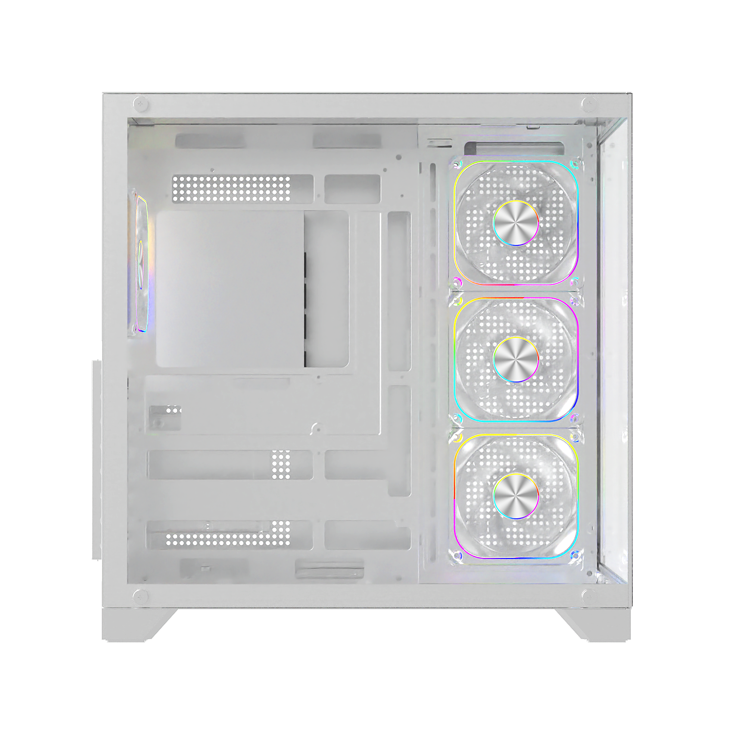 POWERBOOST 750W 80+ BRONZE PB-C9025W 4-ARGB Fanlı Gaming Mid-Tower PC Kasası