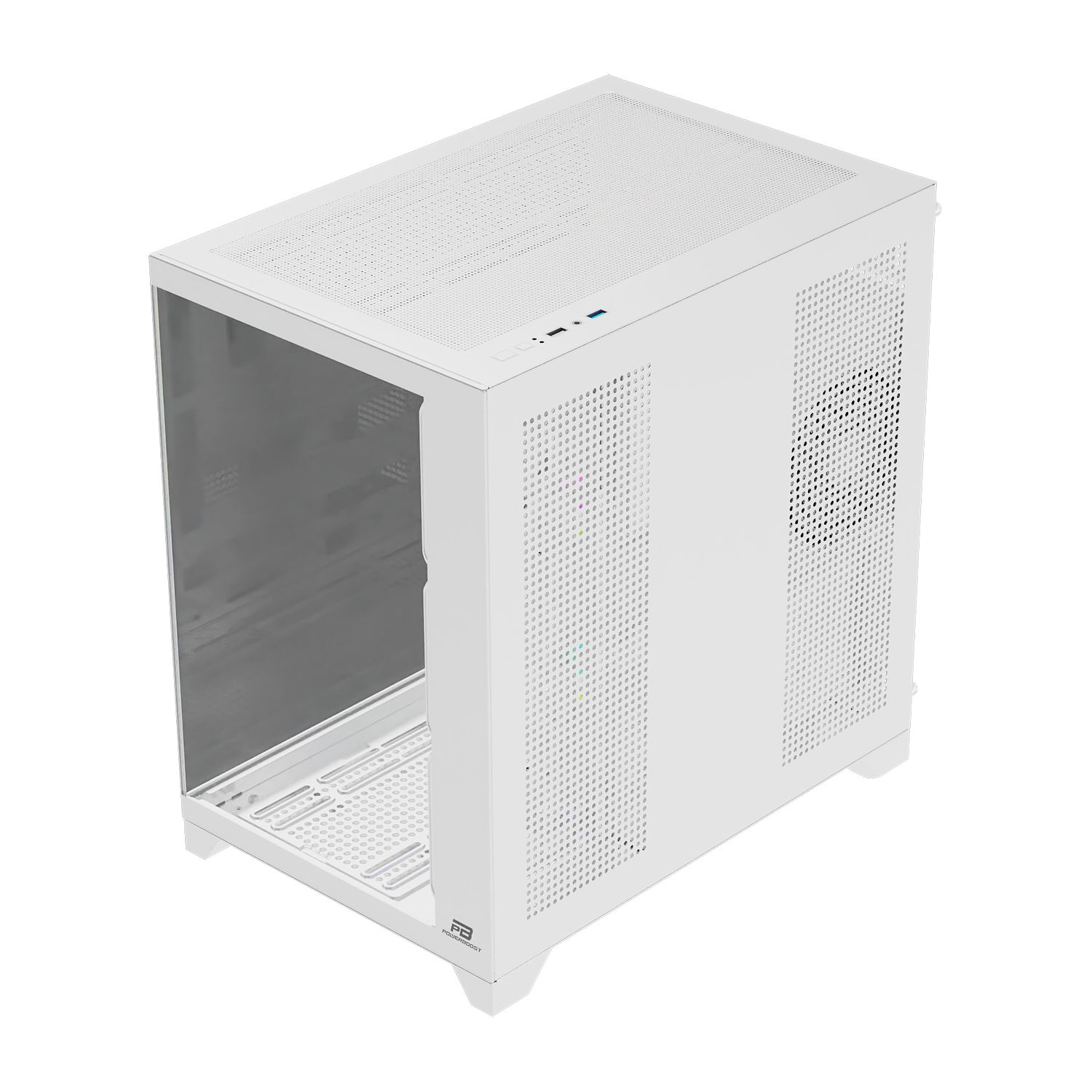 POWERBOOST 750W 80+ BRONZE PB-C9025W 4-ARGB Fanlı Gaming Mid-Tower PC Kasası ikinci görünüm
