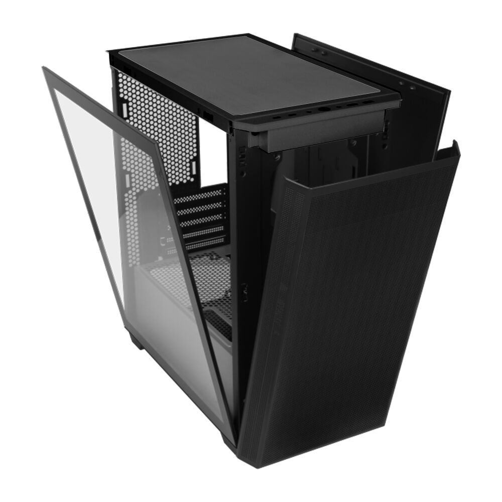 POWERBOOST PB-P2252BB 4-ARGB Fanlı Gaming Micro-Tower PC Kasası ikinci görünüm