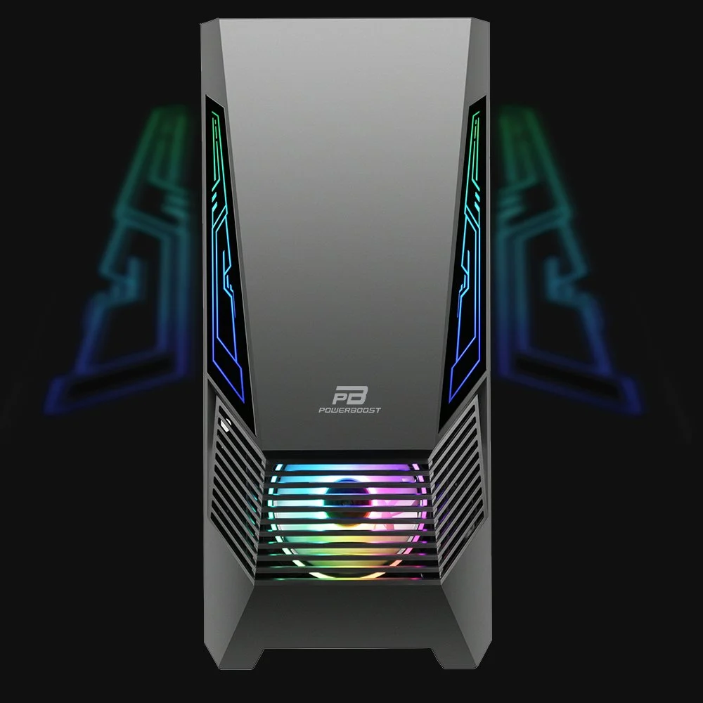 POWERBOOST VK-G2051S 3-ARGB Fanlı Gaming Mid-Tower PC Kasası