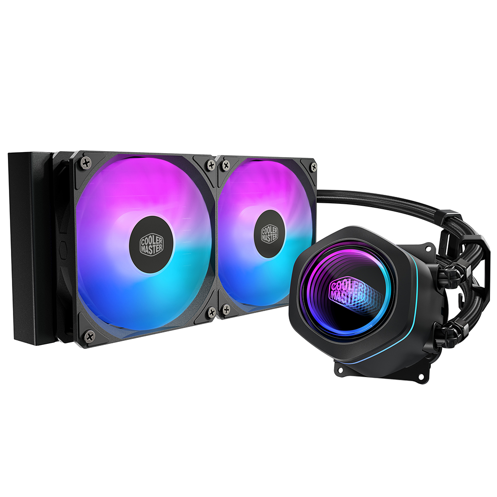 COOLERMASTER 240MM MasterLiquid Core Nex 240 MLX-D24M-A18PA-R1 ARGB AM5-1851p Sıvı Soğutmalı İşlemci Fanı ikinci görünüm