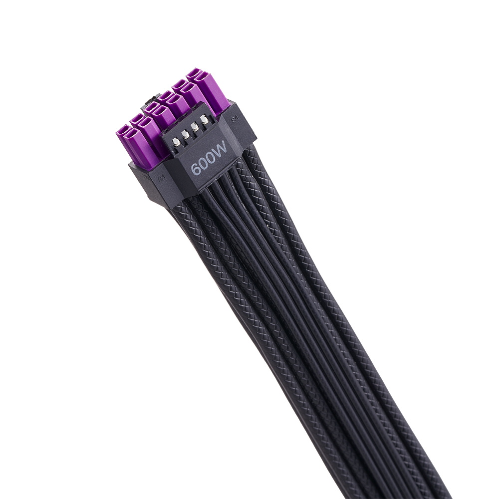 COOLERMASTER 850W 80+ GOLD ELITE MPX-8505-AFAG-BEU PCIE 5.0 Tam Modüler Power Supply ikinci görünüm