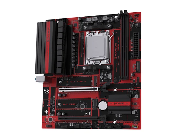 MAXUN B650M I-CAFE DDR5 HDMI PCIE 5.0 AM5 mATX ikinci görünüm