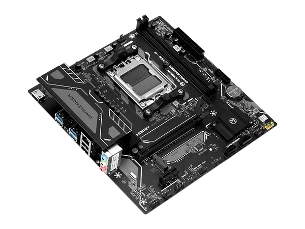 MAXSUN CHALLANGER B650M-K DDR5 HDMI PCIE 5.0 AM5 mATX ikinci görünüm