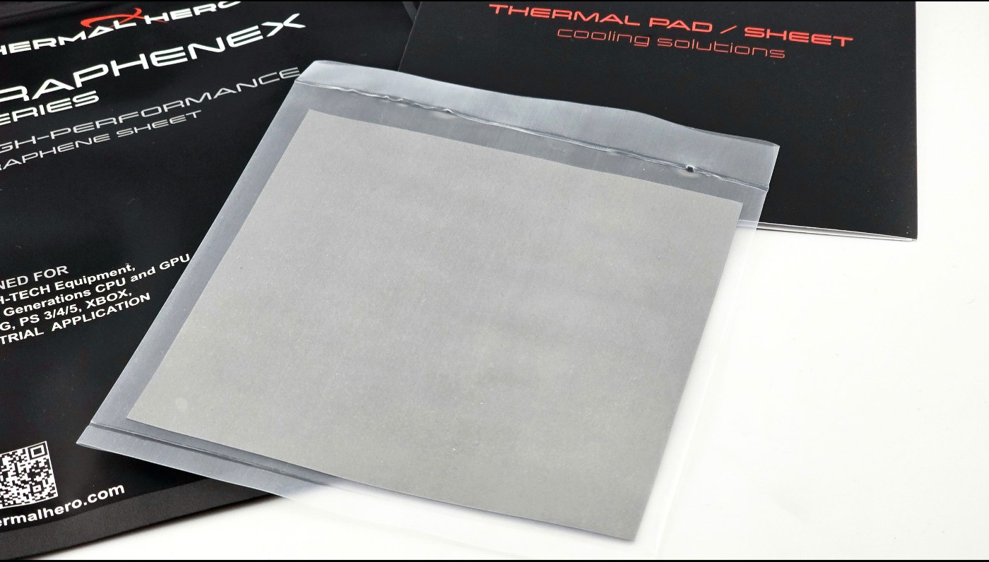 Thermal Hero NEO GrapheneX 100x100x0.025mm Grafen Termal Pad