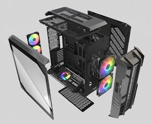 COOLERMASTER HAF700 EVO H700E-IGNN-S00 Gaming Full-Tower PC Kasası