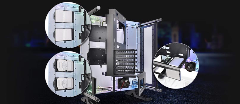 THERMALTAKE DISTROCASE CA-1Q8-00M1WN-00 Gaming Mid-Tower PC Kasası