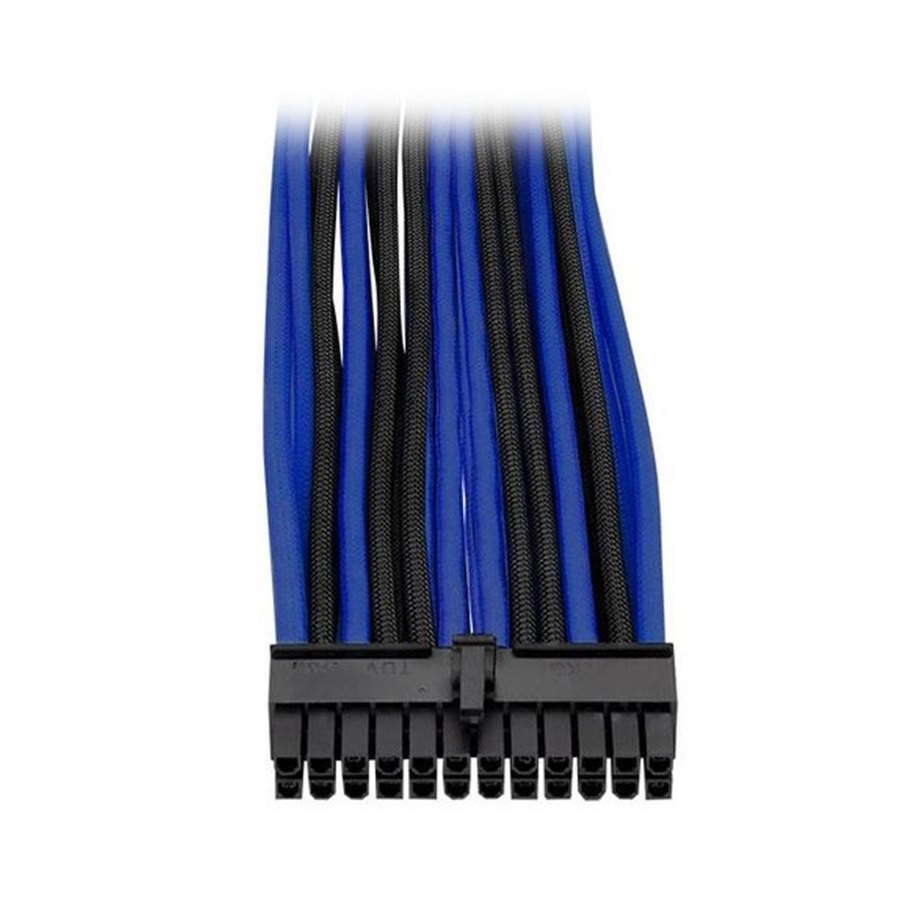 THERMALTAKE AC-035-CN1NAN-A1 TtMod Mavi/Siyah Power Supply Sleeved Kablo Seti (16 AWG) ikinci görünüm