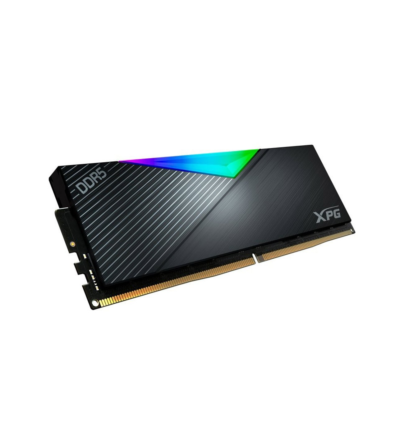 XPG 64GB  (2X 32GB) DDR5 6400MHZ CL32 RGB DUAL KIT PC RAM / LANCER RGB AX5U6400C3232G-DCLARBK ikinci görünüm