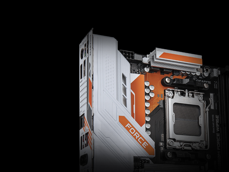 GIGABYTE B850M FORCE WIFI6E DDR5 HDMI-DP TYPEC PCIE 5.0 AM5 mATX