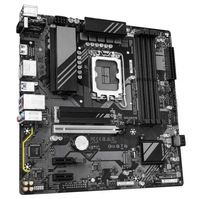 GIGABYTE B760M DS3H WIFI6E GEN5 DDR5 HDMI-DP PCIE 4.0 mATX ikinci görünüm