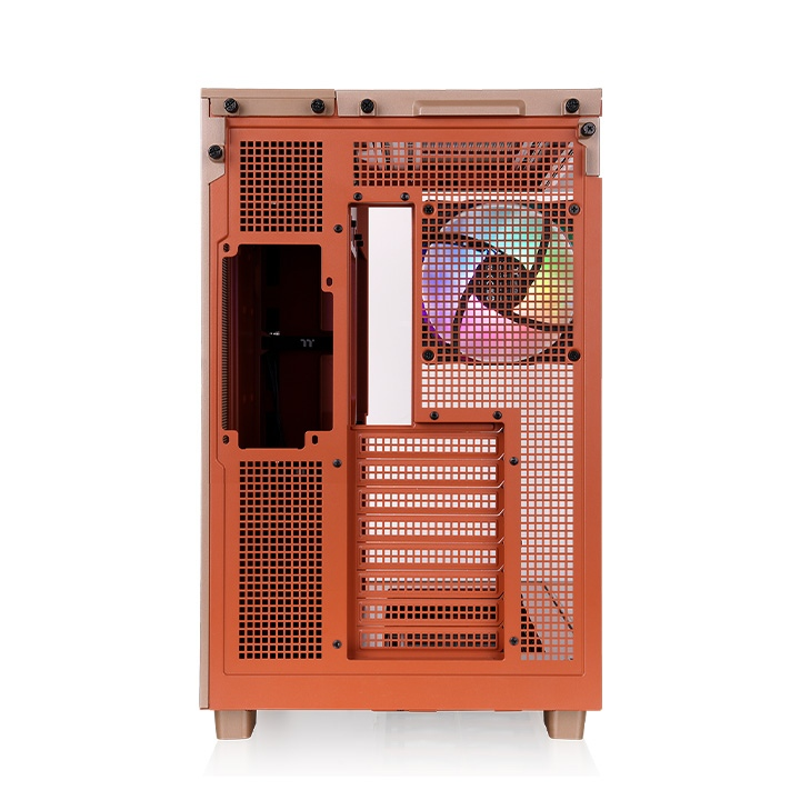 THERMALTAKE VIEW380XL CA-11E-00MGWN-00 4-ARGB Fanlı Gaming Mid-Tower PC Kasası Kum Rengi ikinci görünüm