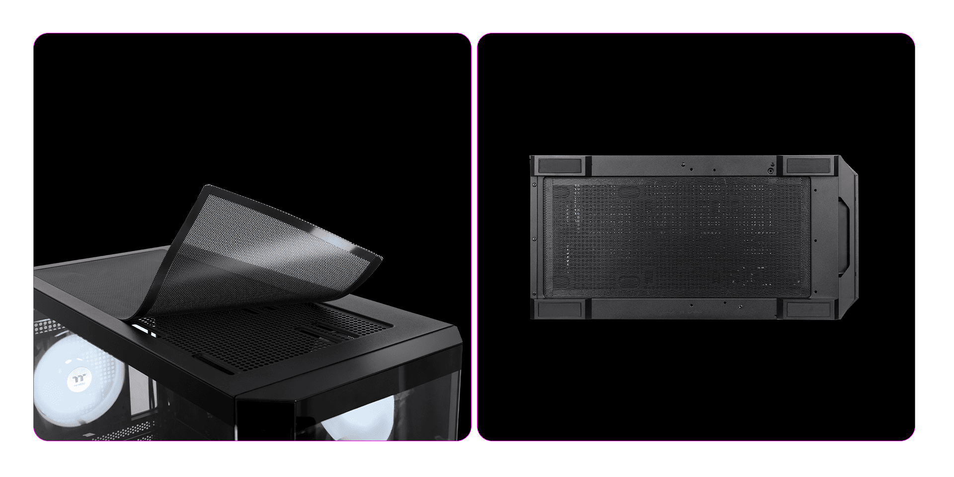 THERMALTAKE VIEW 370 TG CA-11N-00M1WN-00 4-ARGB Fanlı Gaming Mid-Tower PC Kasası