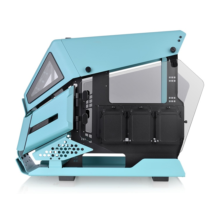 THERMALTAKE AH T200 CA-1R4-00SBWN-00 Gaming Mid-Tower PC Kasası Turkuaz ikinci görünüm