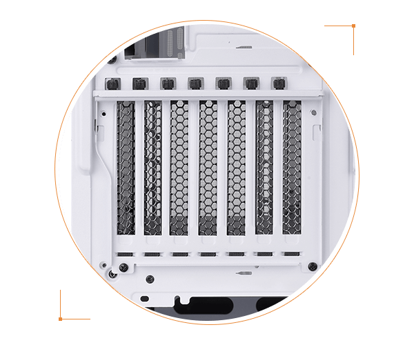 THERMALATE DIVIDER 300 TG CA-1S2-00M6WN-01 4-ARGB Fanlı Gaming Mid-Tower PC Kasası Beyaz